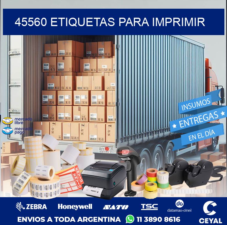 45560 ETIQUETAS PARA IMPRIMIR