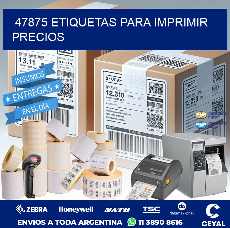 47875 ETIQUETAS PARA IMPRIMIR PRECIOS