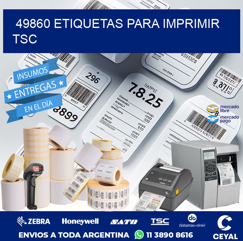 49860 ETIQUETAS PARA IMPRIMIR TSC