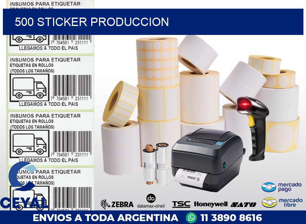 500 STICKER PRODUCCION