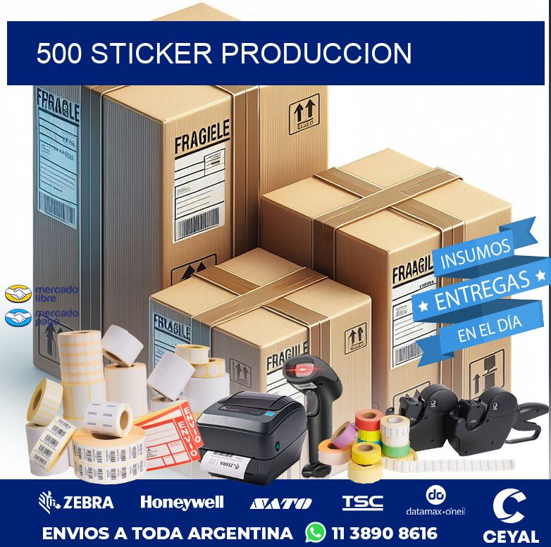 500 STICKER PRODUCCION