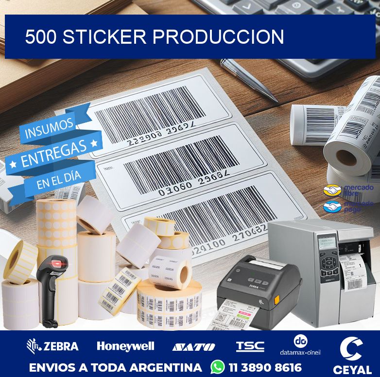 500 STICKER PRODUCCION