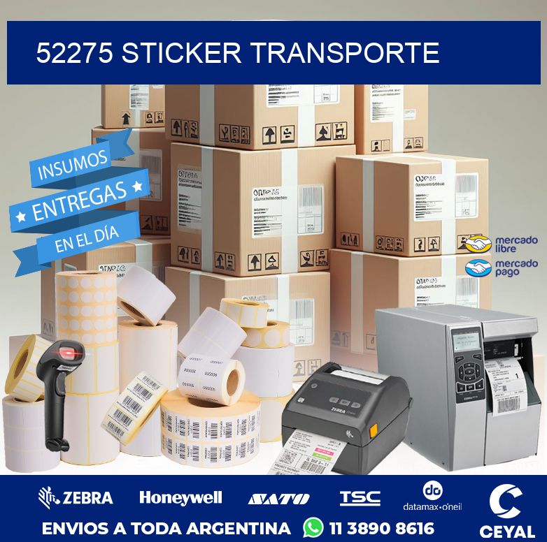 52275 STICKER TRANSPORTE