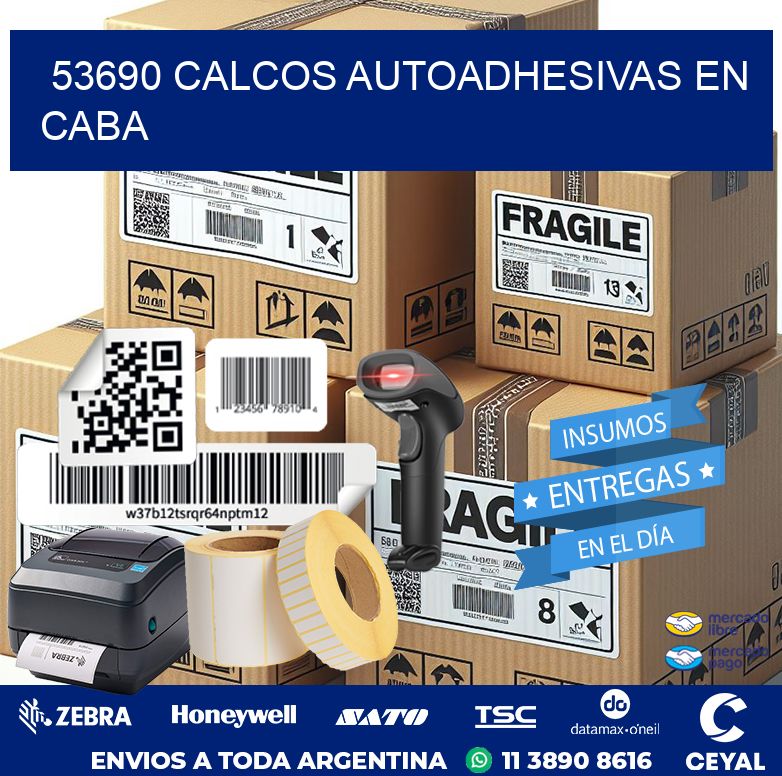 53690 CALCOS AUTOADHESIVAS EN CABA