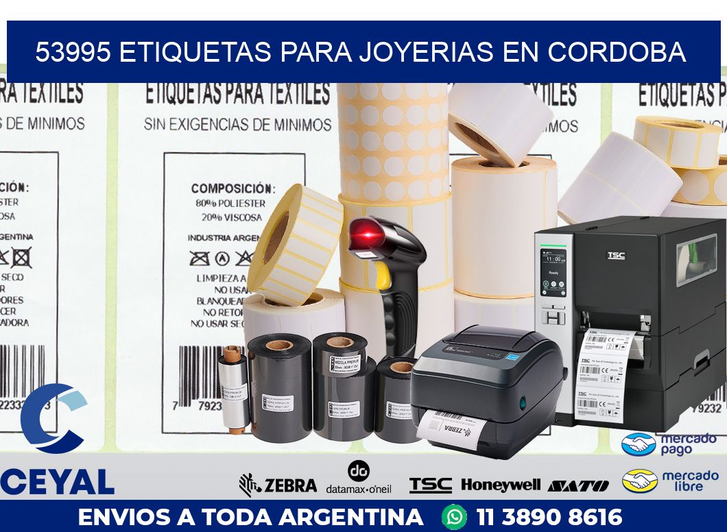 53995 ETIQUETAS PARA JOYERIAS EN CORDOBA