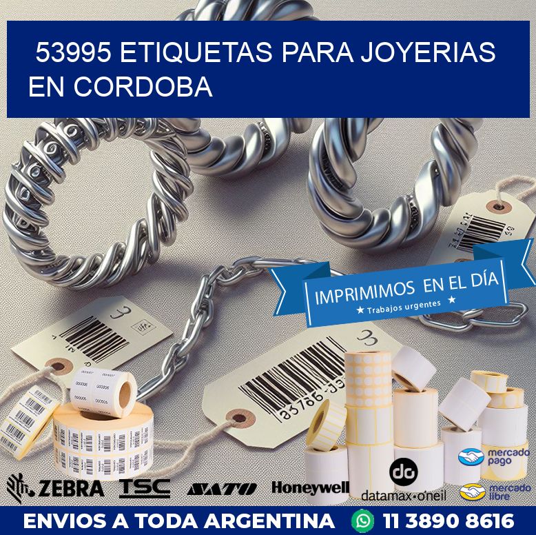 53995 ETIQUETAS PARA JOYERIAS EN CORDOBA