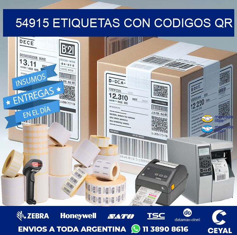 54915 ETIQUETAS CON CODIGOS QR