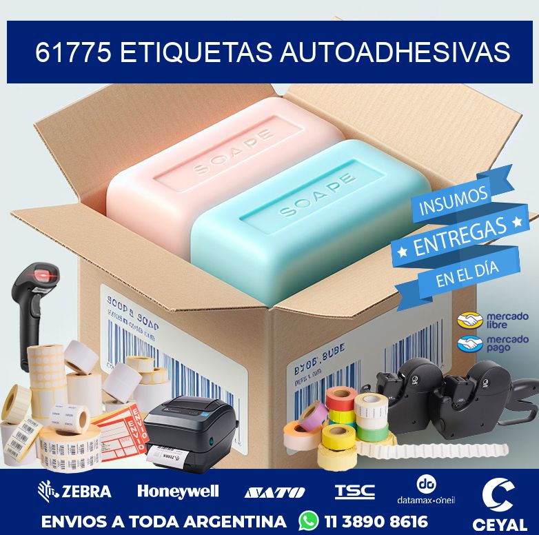 61775 ETIQUETAS AUTOADHESIVAS
