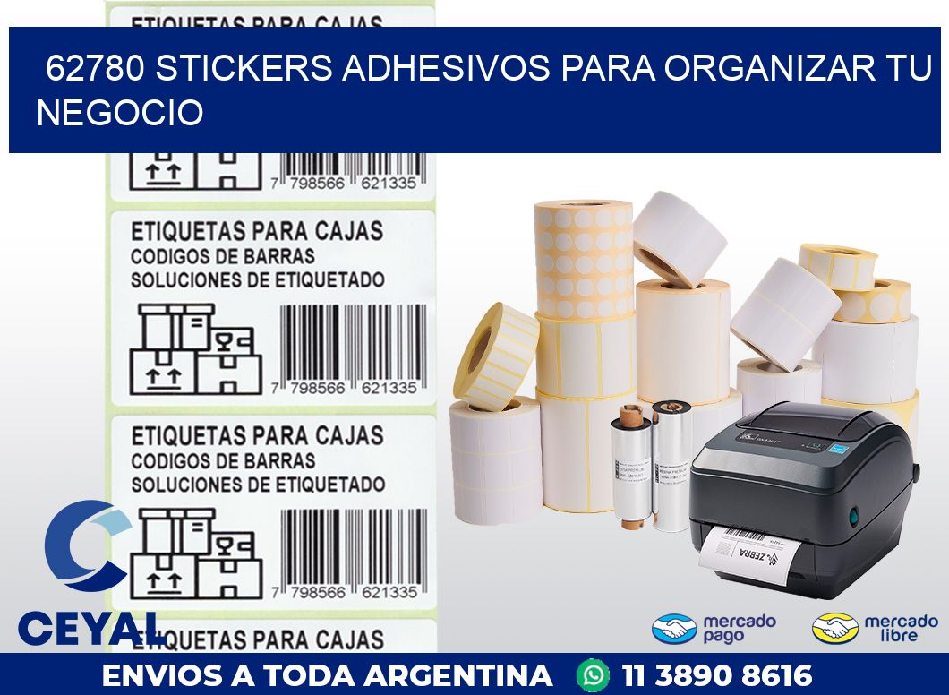 62780 STICKERS ADHESIVOS PARA ORGANIZAR TU NEGOCIO