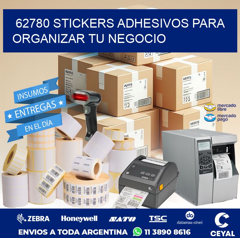 62780 STICKERS ADHESIVOS PARA ORGANIZAR TU NEGOCIO
