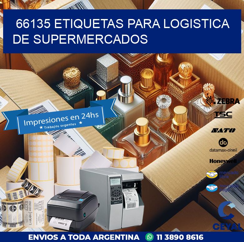 66135 ETIQUETAS PARA LOGISTICA DE SUPERMERCADOS