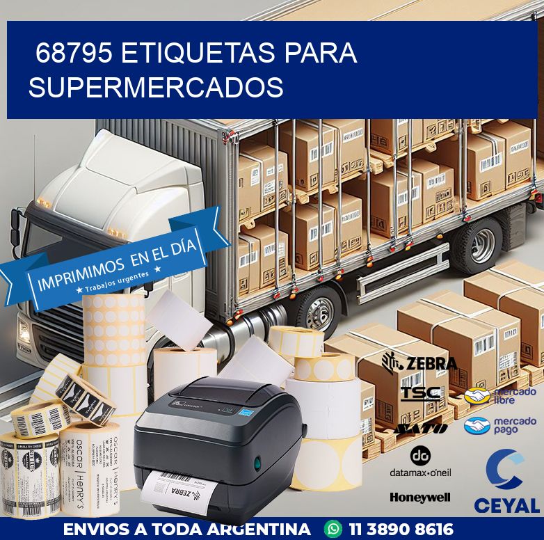 68795 ETIQUETAS PARA SUPERMERCADOS