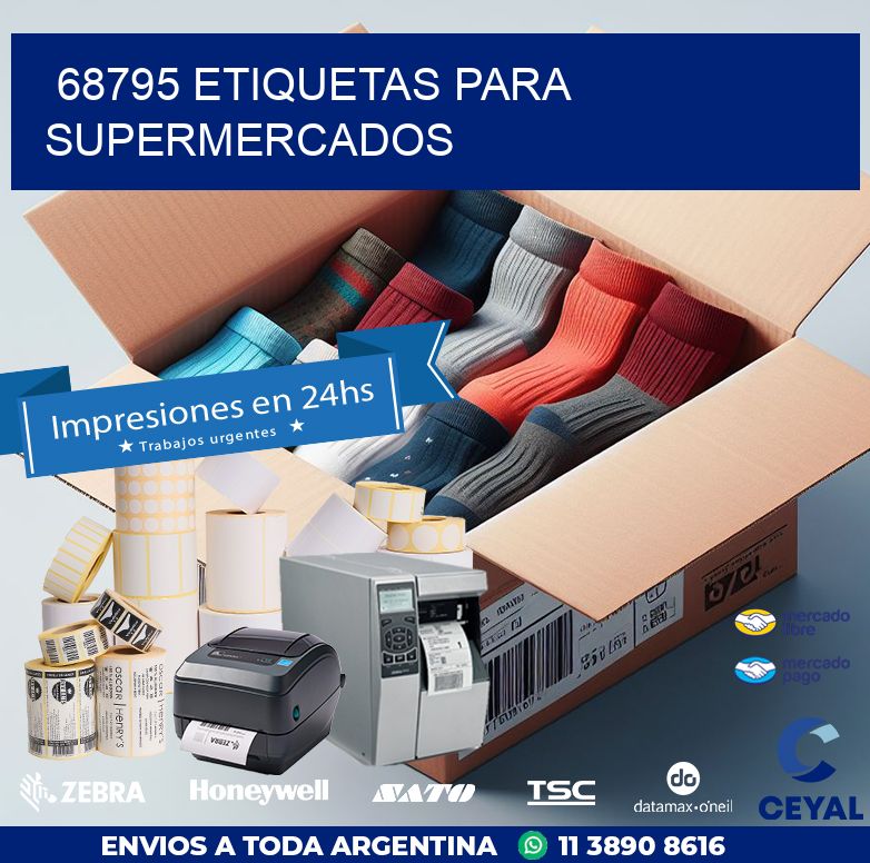 68795 ETIQUETAS PARA SUPERMERCADOS