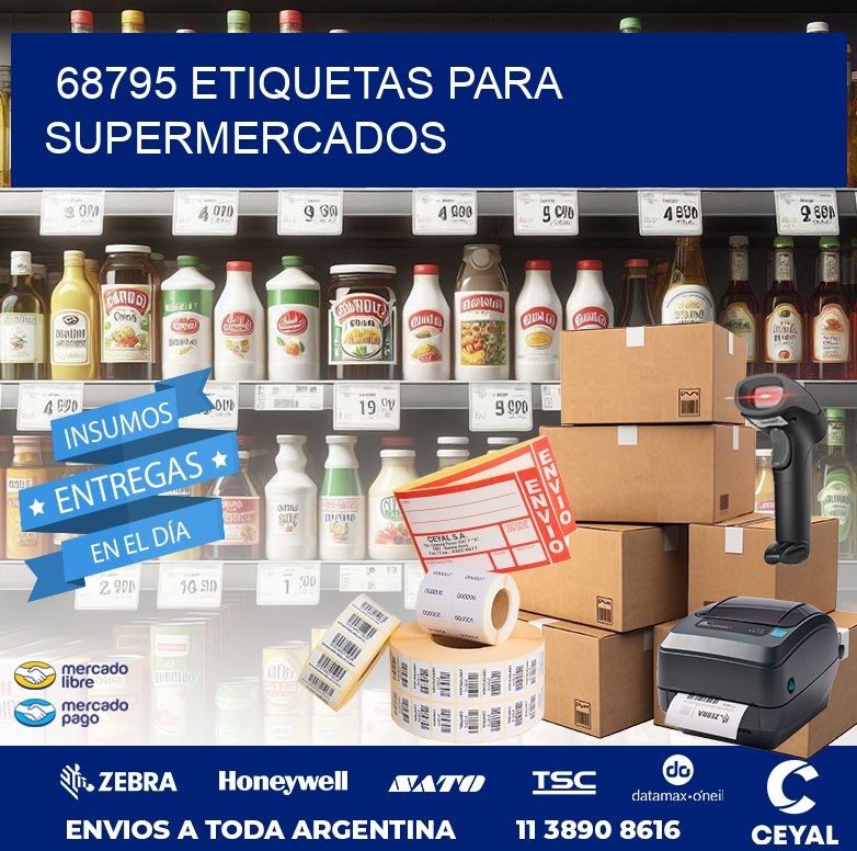 68795 ETIQUETAS PARA SUPERMERCADOS