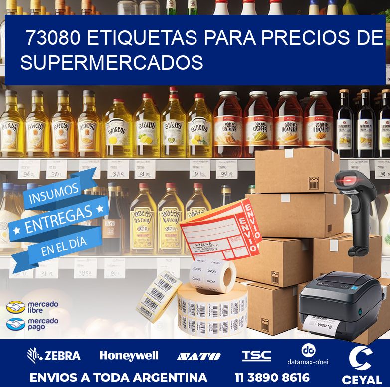 73080 ETIQUETAS PARA PRECIOS DE SUPERMERCADOS
