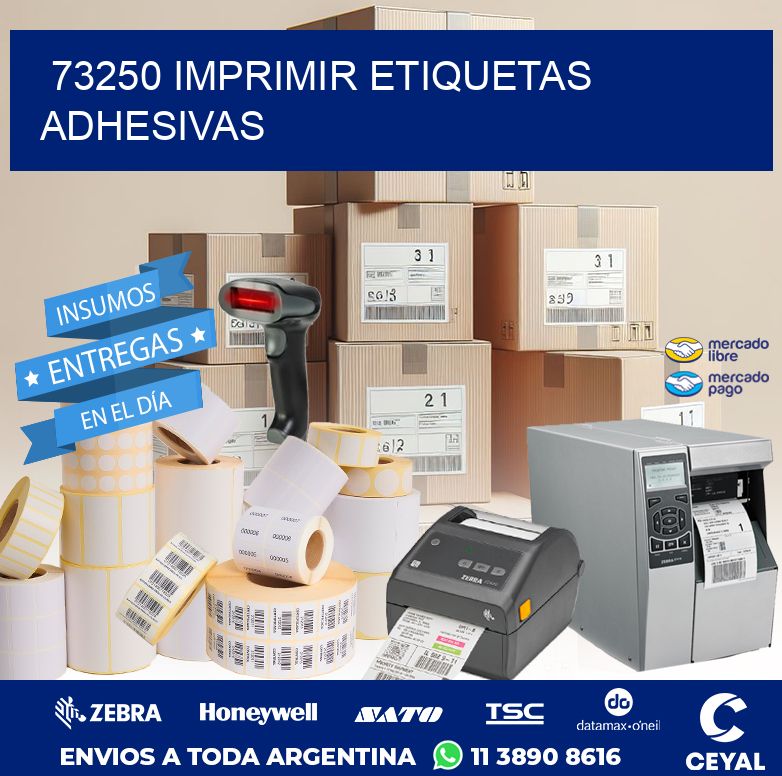73250 IMPRIMIR ETIQUETAS ADHESIVAS