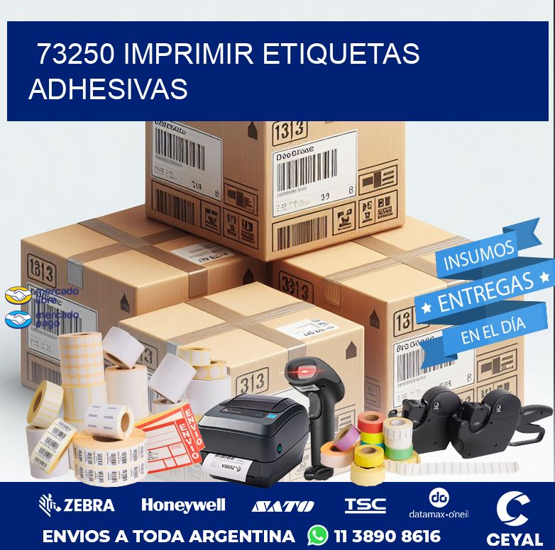 73250 IMPRIMIR ETIQUETAS ADHESIVAS