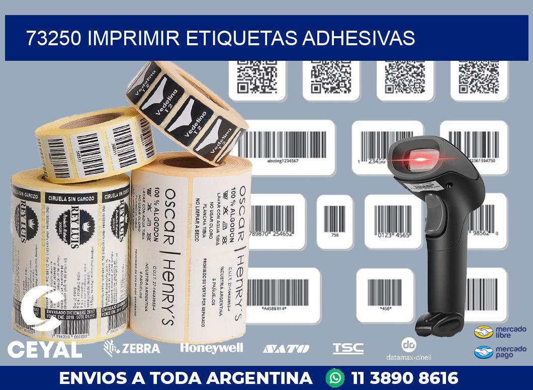 73250 IMPRIMIR ETIQUETAS ADHESIVAS