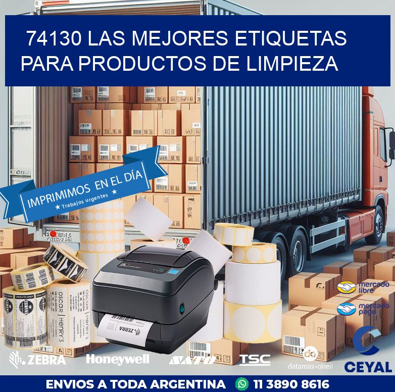 74130 LAS MEJORES ETIQUETAS PARA PRODUCTOS DE LIMPIEZA