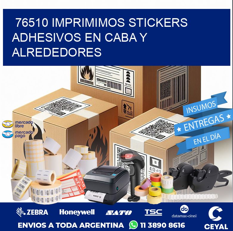 76510 IMPRIMIMOS STICKERS ADHESIVOS EN CABA Y ALREDEDORES