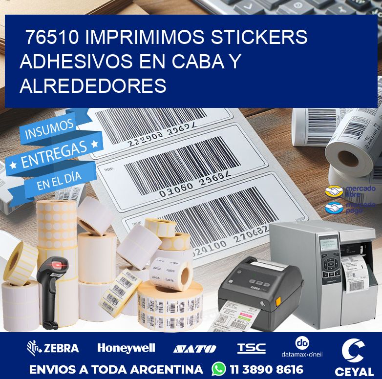 76510 IMPRIMIMOS STICKERS ADHESIVOS EN CABA Y ALREDEDORES