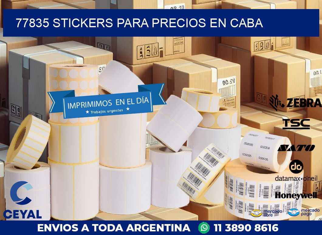 77835 STICKERS PARA PRECIOS EN CABA