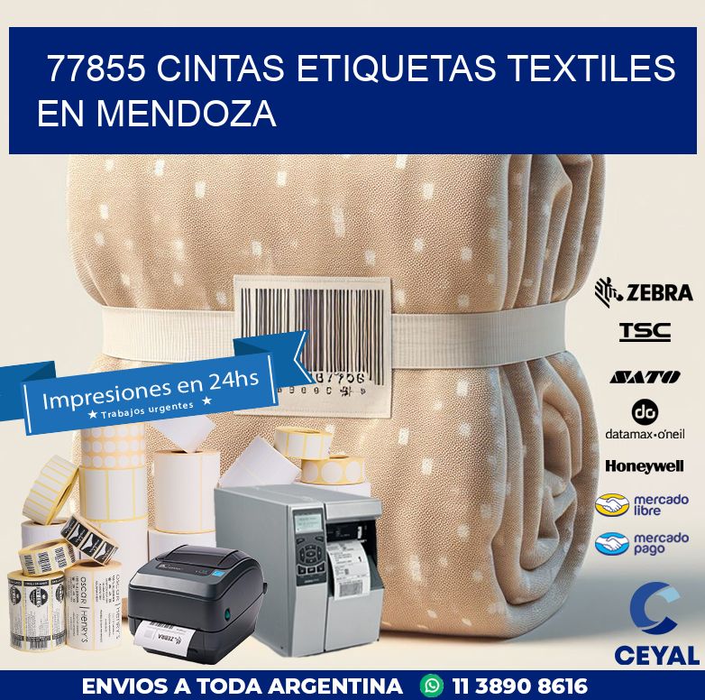 77855 CINTAS ETIQUETAS TEXTILES EN MENDOZA
