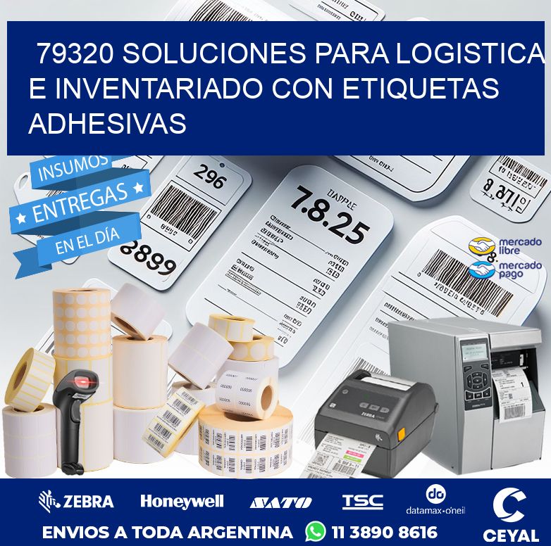 79320 SOLUCIONES PARA LOGISTICA E INVENTARIADO CON ETIQUETAS ADHESIVAS