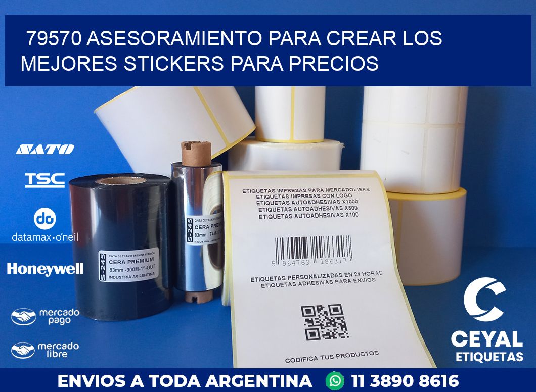 79570 ASESORAMIENTO PARA CREAR LOS MEJORES STICKERS PARA PRECIOS