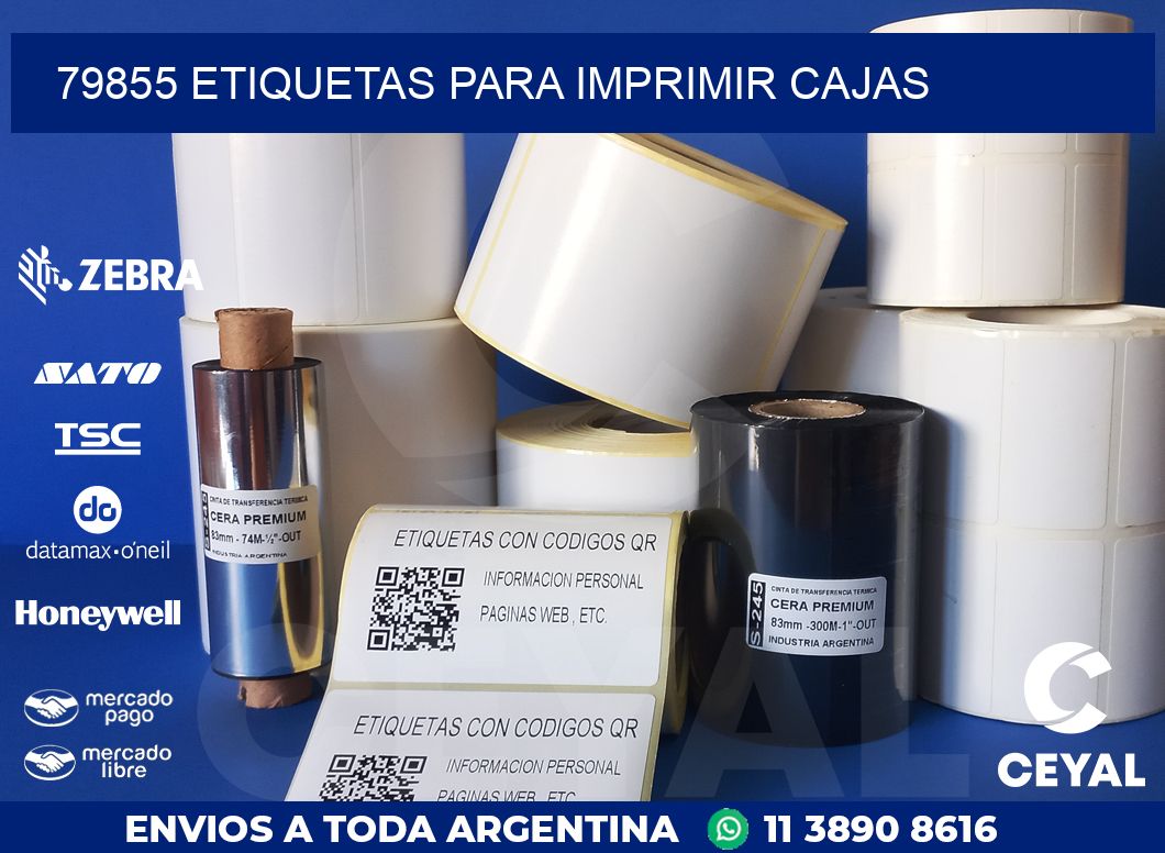 79855 ETIQUETAS PARA IMPRIMIR CAJAS