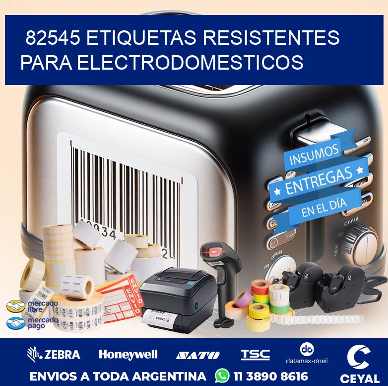 82545 ETIQUETAS RESISTENTES PARA ELECTRODOMESTICOS