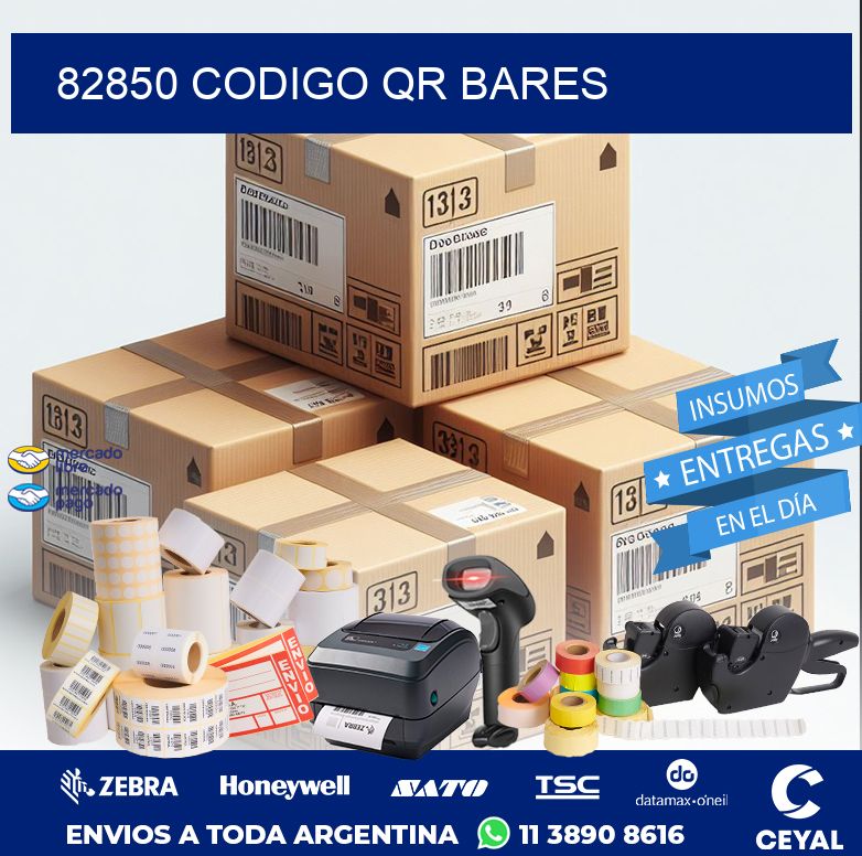 82850 CODIGO QR BARES