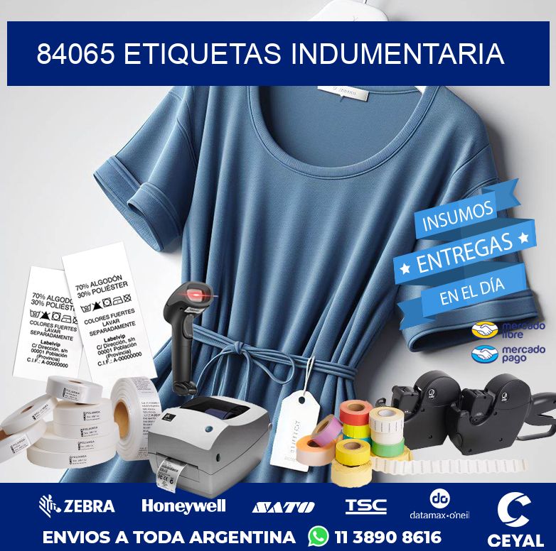 84065 ETIQUETAS INDUMENTARIA