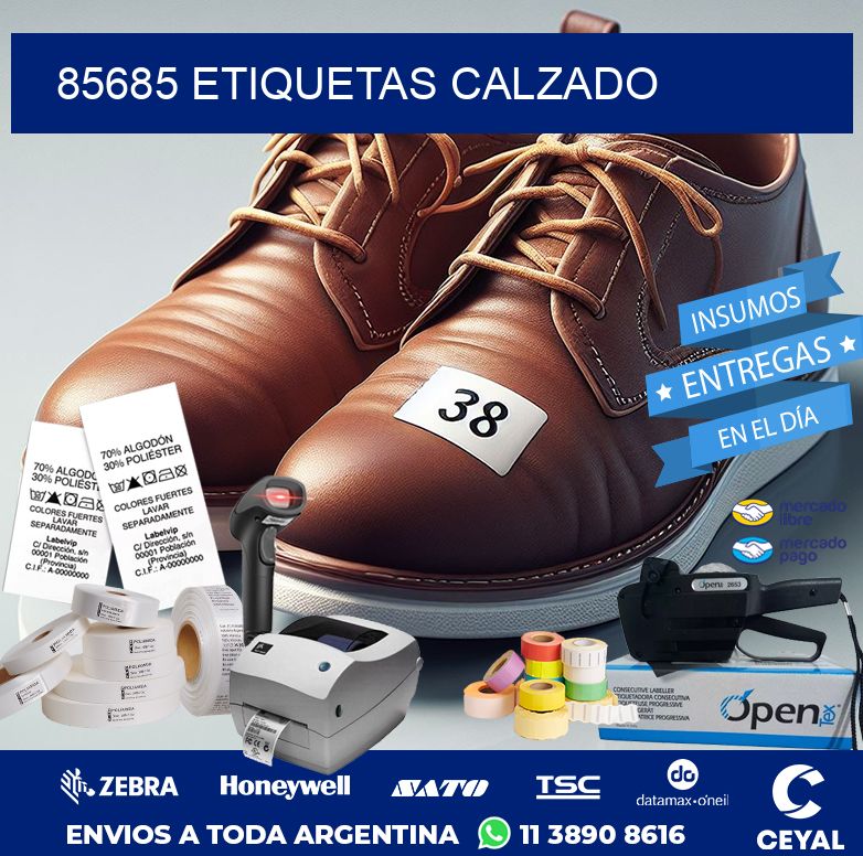 85685 ETIQUETAS CALZADO