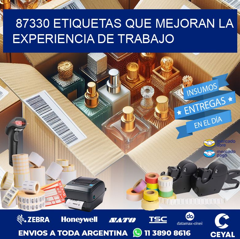 87330 ETIQUETAS QUE MEJORAN LA EXPERIENCIA DE TRABAJO