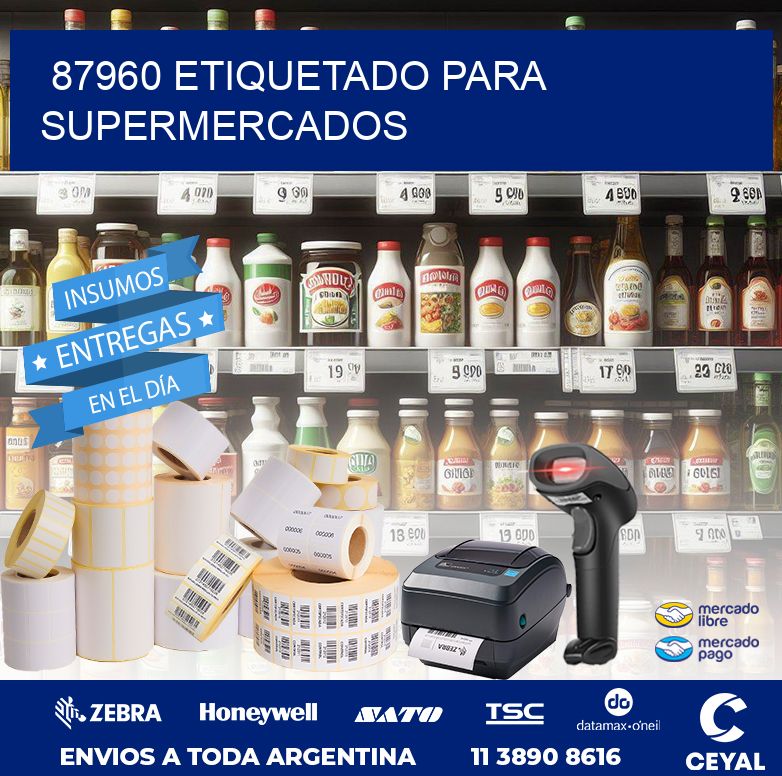 87960 ETIQUETADO PARA SUPERMERCADOS
