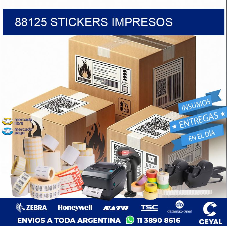 88125 STICKERS IMPRESOS