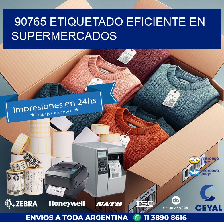 90765 ETIQUETADO EFICIENTE EN SUPERMERCADOS