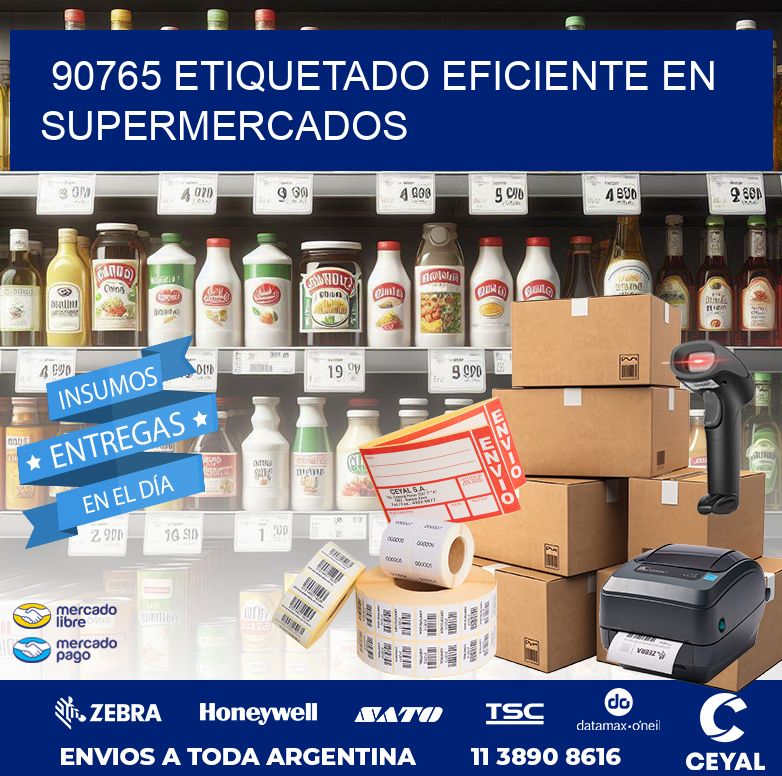 90765 ETIQUETADO EFICIENTE EN SUPERMERCADOS