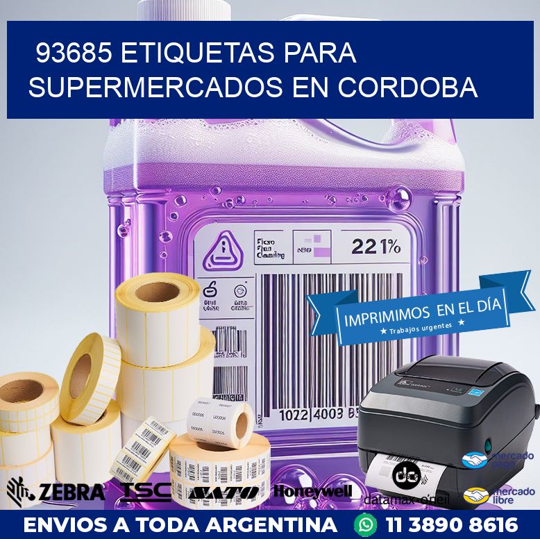 93685 ETIQUETAS PARA SUPERMERCADOS EN CORDOBA