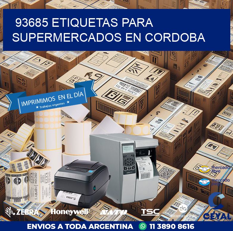93685 ETIQUETAS PARA SUPERMERCADOS EN CORDOBA