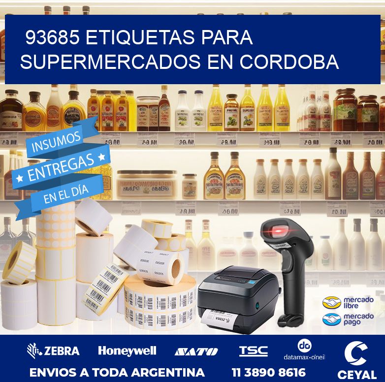 93685 ETIQUETAS PARA SUPERMERCADOS EN CORDOBA