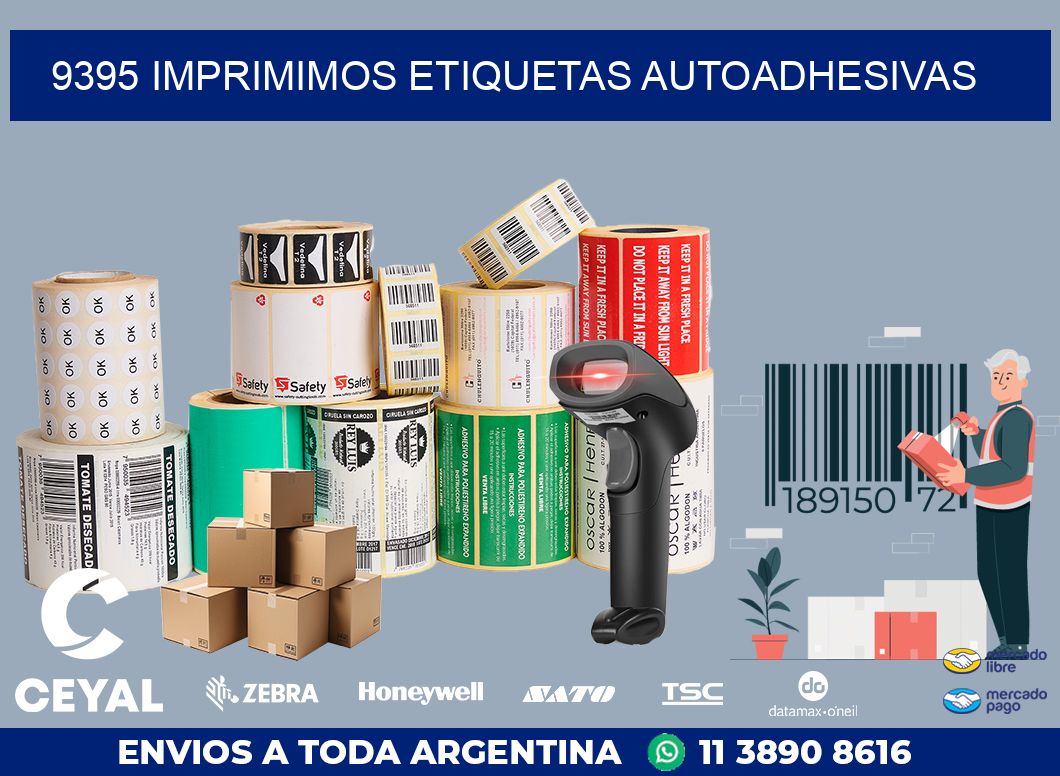 9395 IMPRIMIMOS ETIQUETAS AUTOADHESIVAS