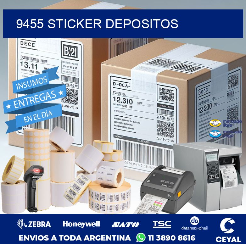 9455 STICKER DEPOSITOS