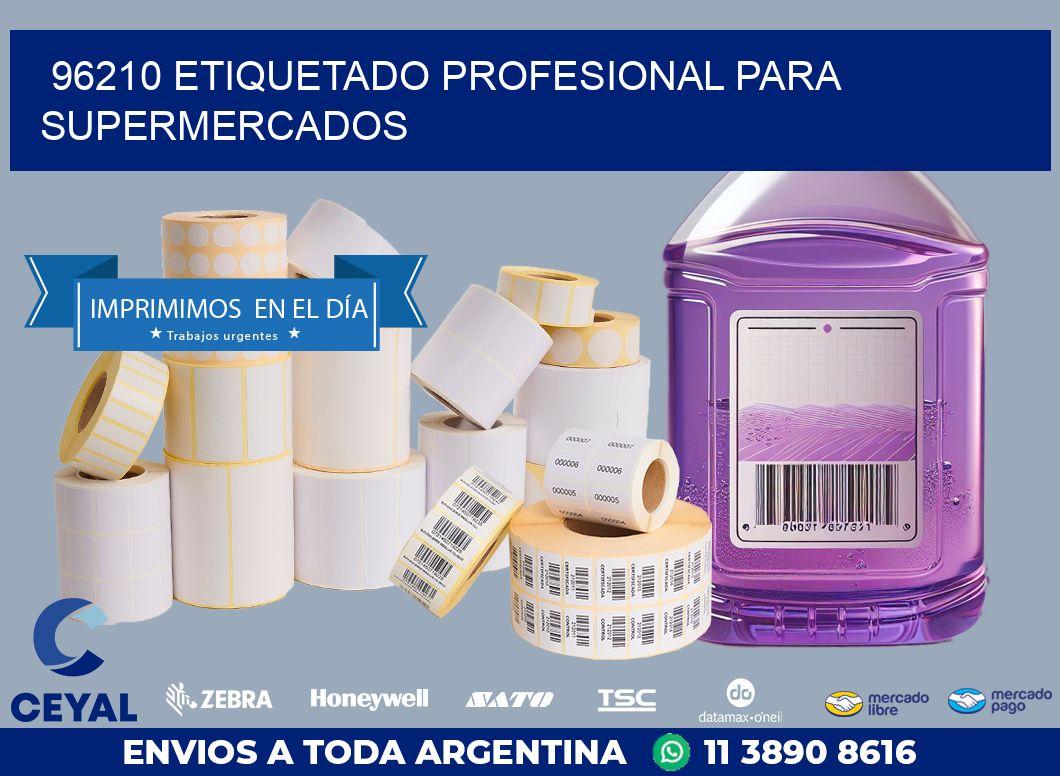 96210 ETIQUETADO PROFESIONAL PARA SUPERMERCADOS