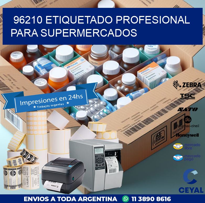 96210 ETIQUETADO PROFESIONAL PARA SUPERMERCADOS