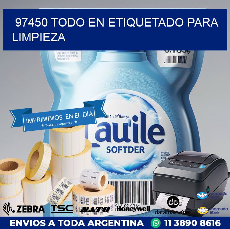 97450 TODO EN ETIQUETADO PARA LIMPIEZA