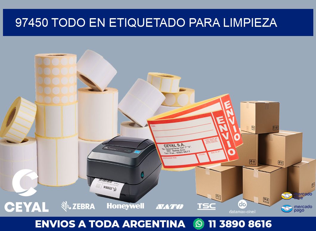 97450 TODO EN ETIQUETADO PARA LIMPIEZA