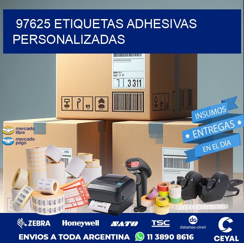 97625 ETIQUETAS ADHESIVAS PERSONALIZADAS