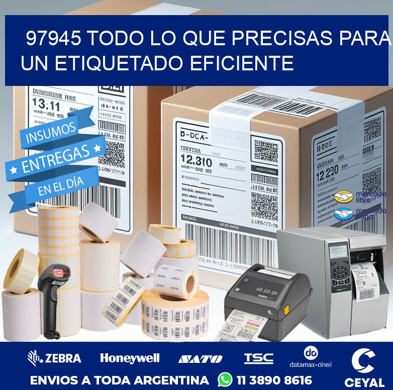 97945 TODO LO QUE PRECISAS PARA UN ETIQUETADO EFICIENTE